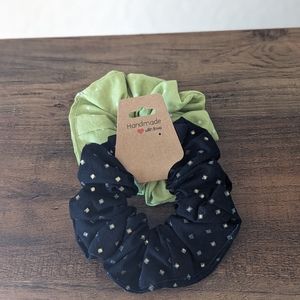 Handmade scrunchie set